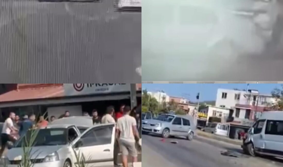 Mersin'in Bozyazı ilçesinde, aralarında husumet bulunan iki grup trafikte birbirlerinin