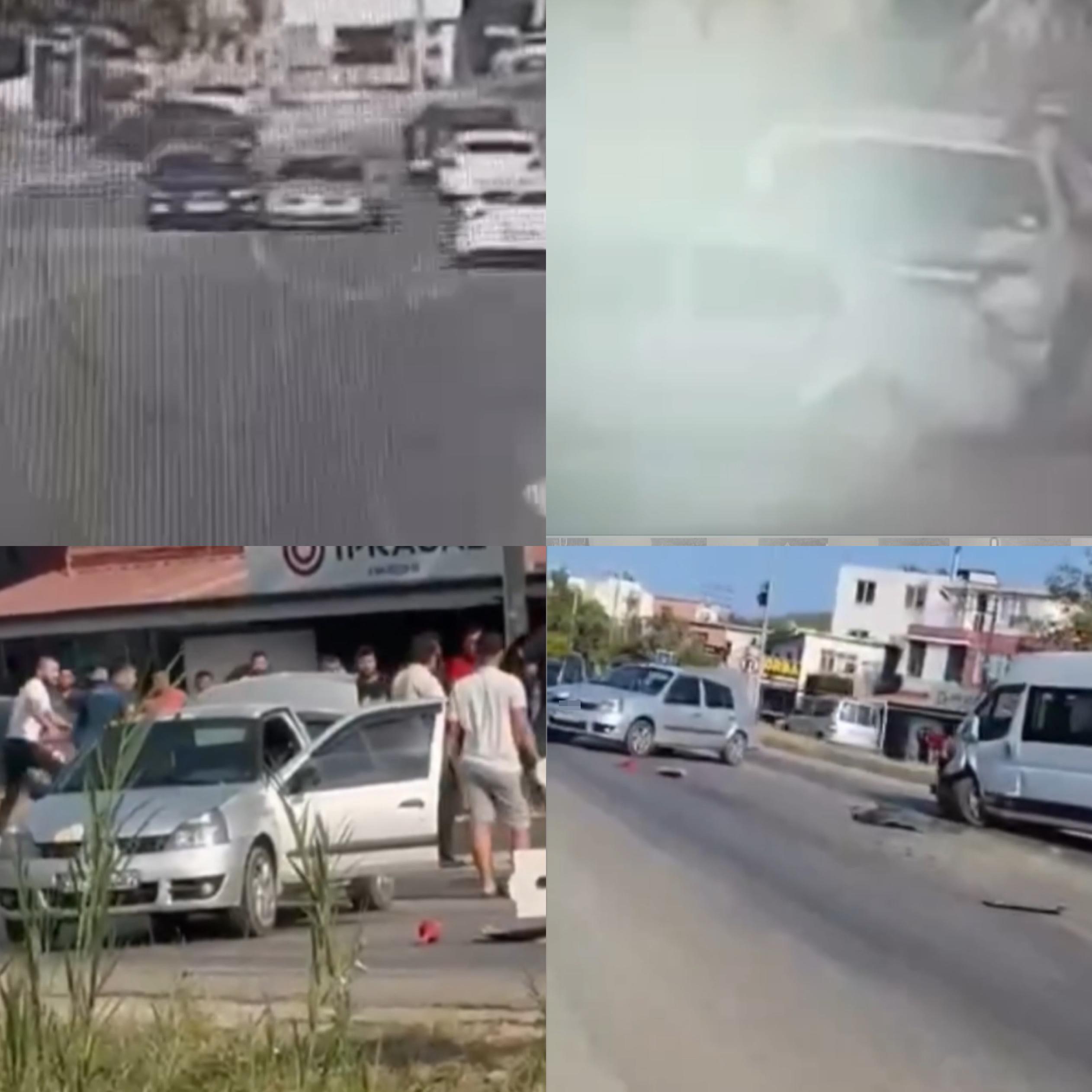 Mersin'in Bozyazı ilçesinde, aralarında husumet bulunan iki grup trafikte birbirlerinin