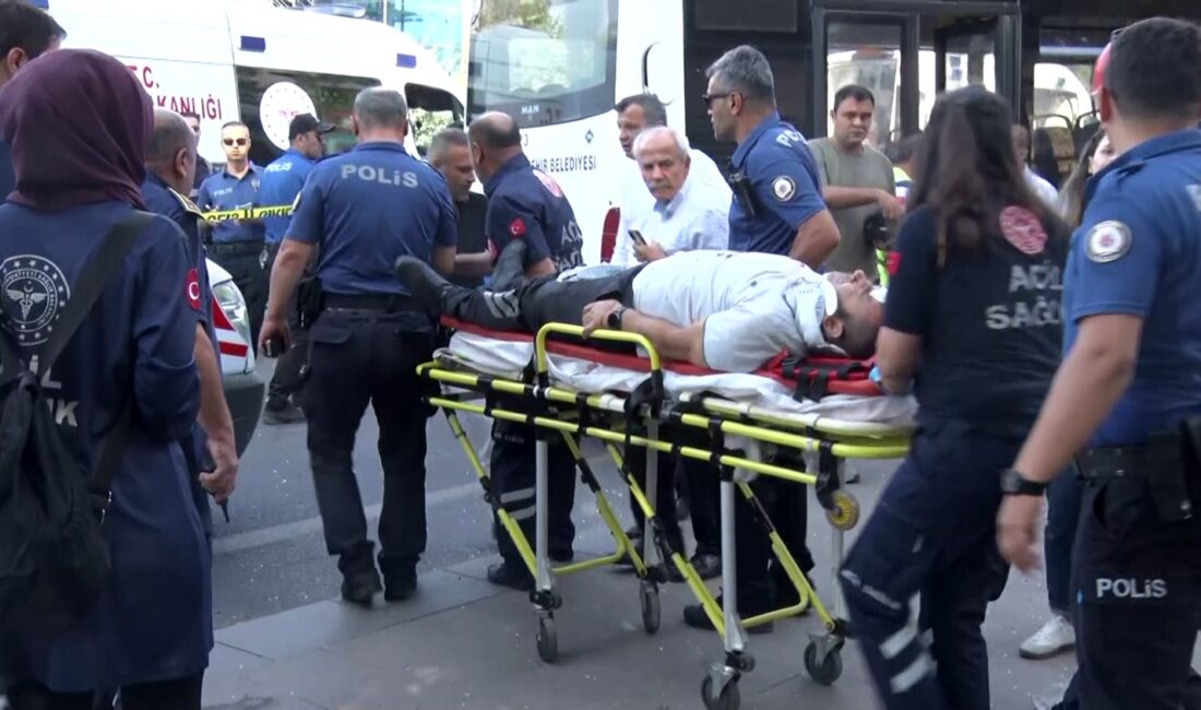 Ankara‘nın Keçiören ilçesinde bir EGO otobüsü kaza yaptı. Kazada çok