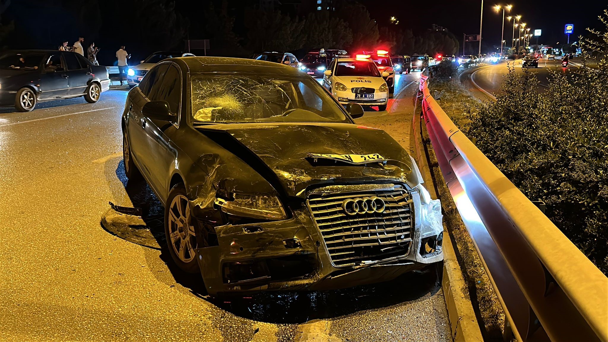 Karabük'ün Safranbolu ilçesinde dün gece meydana gelen ve bir kişinin