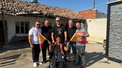 Manisa'nın Salihli ilçesinde faaliyet gösteren Galatasaray Taraftarlar Derneği, düzenledikleri şampiyonluk