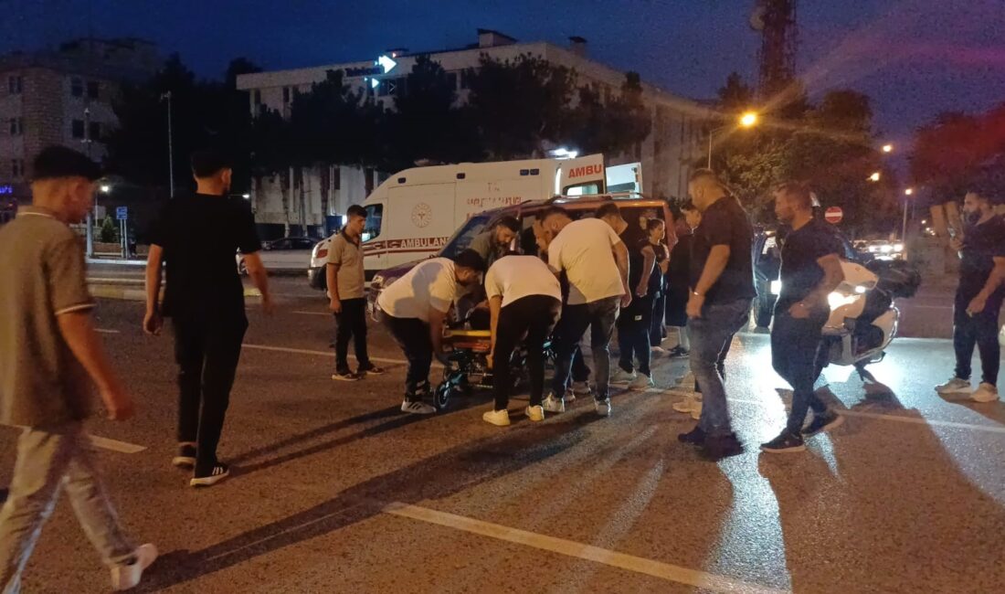 Motosiklet ile hafif ticari aracın çarpıştığı bir trafik kazasında, motosiklet