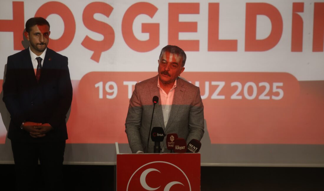 Milliyetçi Hareket Partisi (MHP) Genel Sekreteri İsmet Büyükataman, Bursa’nın Gürsu