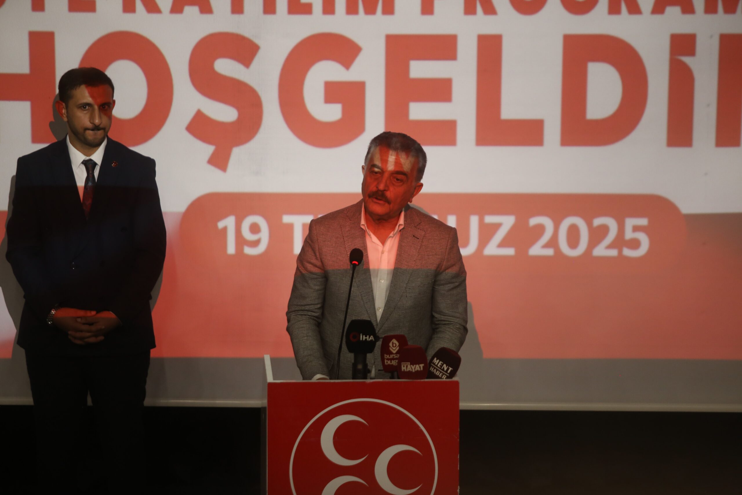 Milliyetçi Hareket Partisi (MHP) Genel Sekreteri İsmet Büyükataman, Bursa’nın Gürsu