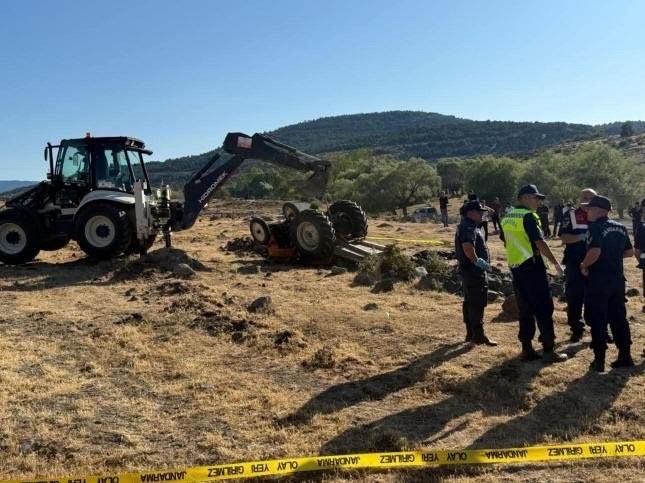 Bolu'nun Dörtdivan ilçesine bağlı bir yaylada, tarım faaliyeti yürüten bir