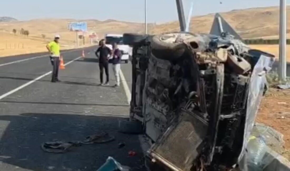 Batman'da, bir düğünden dönen ailenin içinde bulunduğu otomobilin kaza yapması