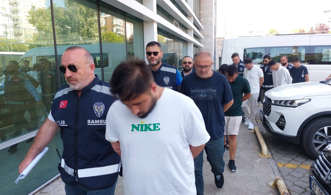 Samsun merkezli olarak 16 ilde eş zamanlı düzenlenen operasyonla, kendilerini
