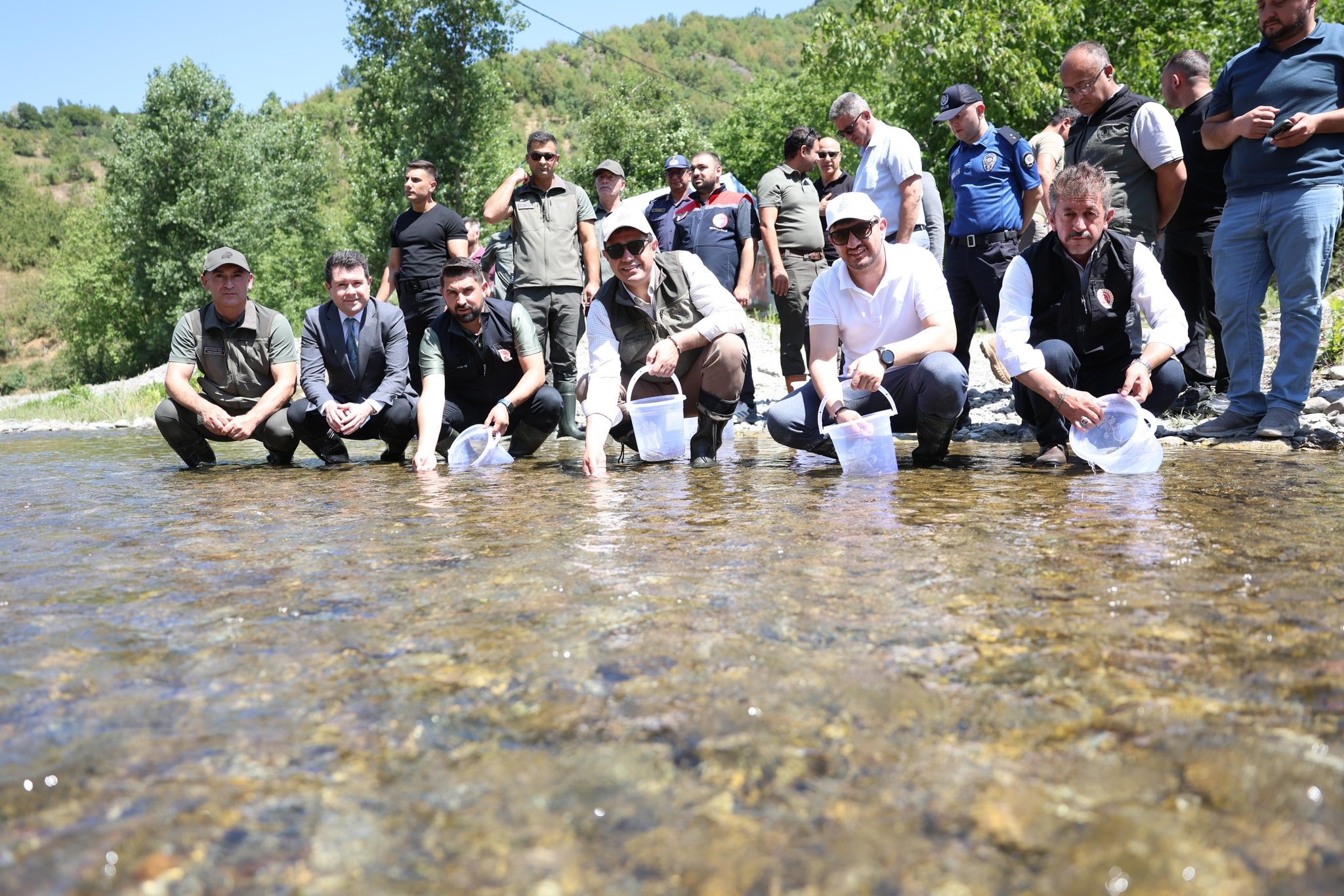 Düzce'de, Doğa Koruma ve Milli Parklar Müdürlüğü tarafından yürütülen proje