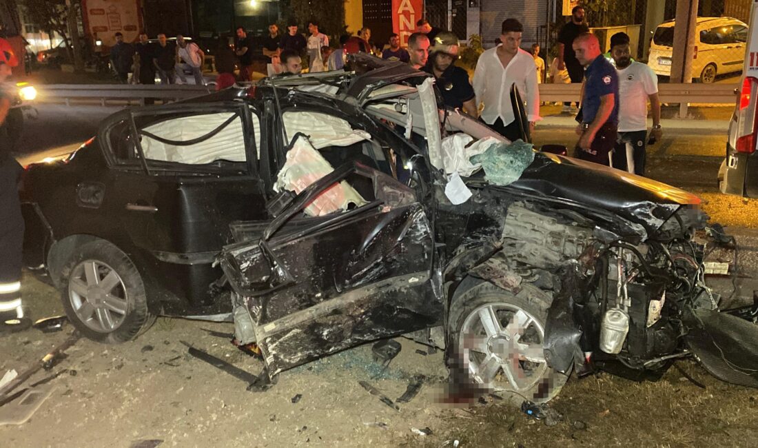 Kocaeli’nin İzmit ilçesinde meydana gelen trafik kazasında, direksiyon hakimiyetini kaybederek