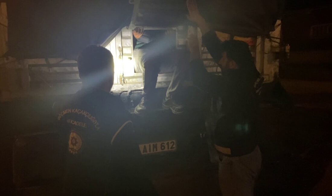 Erzurum'da, Göçmen Kaçakçılığıyla Mücadele ve Hudut Kapıları Şube Müdürlüğü ekiplerince