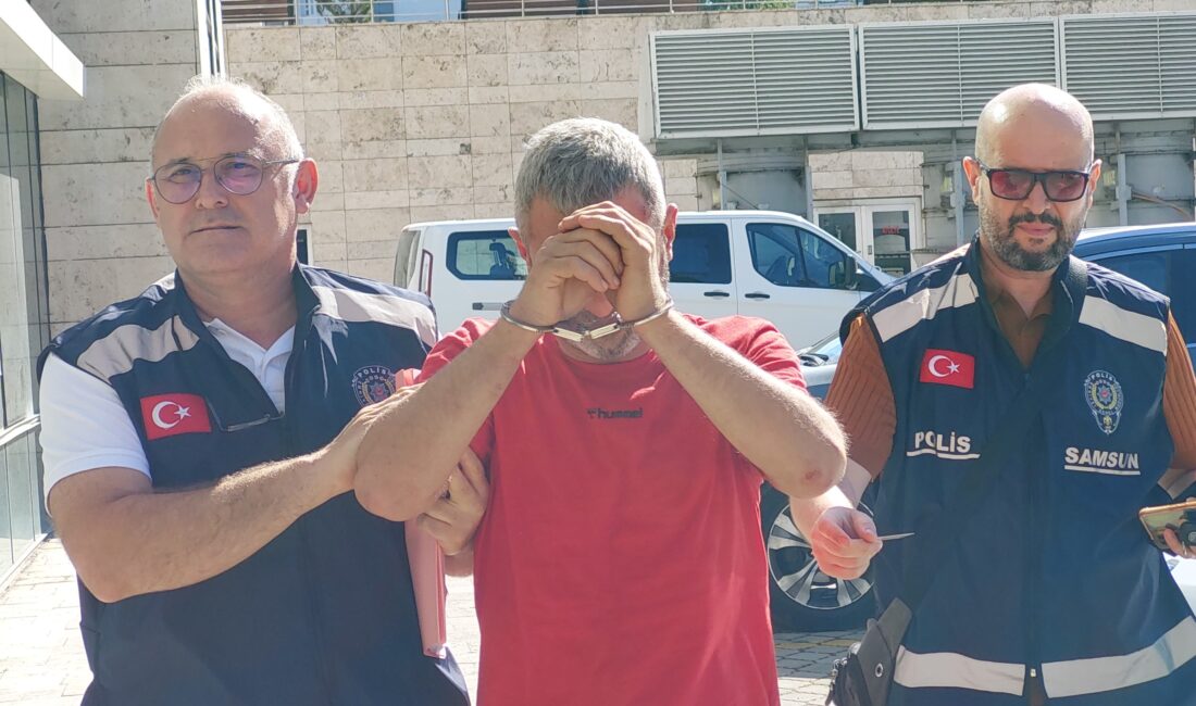 Samsun'da meydana gelen üzücü olayda, E.K. isimli şahıs, eşi ve