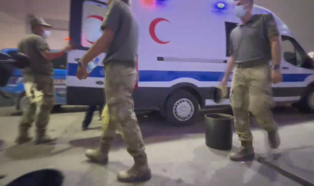Hatay'da vatani görevlerini icra eden yedi asker, yüksek ateş şikayetiyle