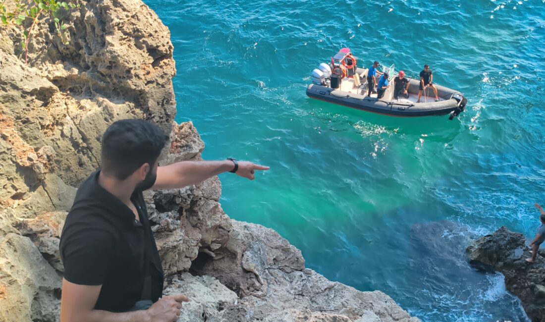 Antalya'da eşiyle yaşadığı sorunlar nedeniyle falezlerden yaşamına son vermek isteyen