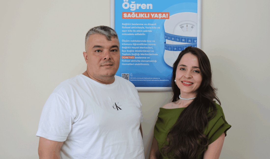 Sağlık Bakanlığı'nın Denizli'de yürüttüğü 'İdeal Kilonu Öğren, Sağlıklı Yaşa' projesi,