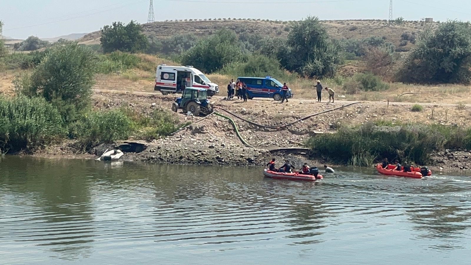 Nevşehir'de serinlemek amacıyla Kızılırmak'a giren 28 yaşındaki bir tarım işçisi,