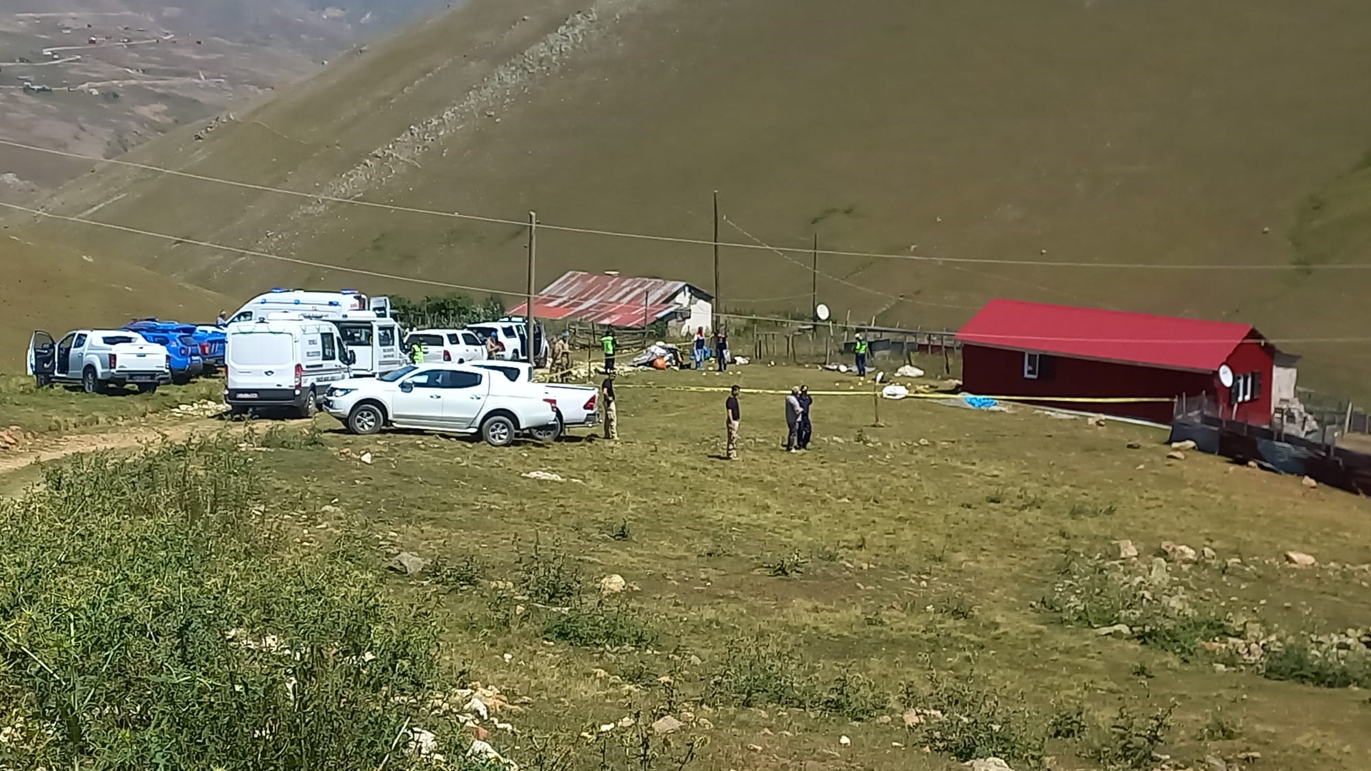 Giresun'un Kümbet Yaylası'nda mera kavgası nedeniyle çıkan silahlı kavgada 3