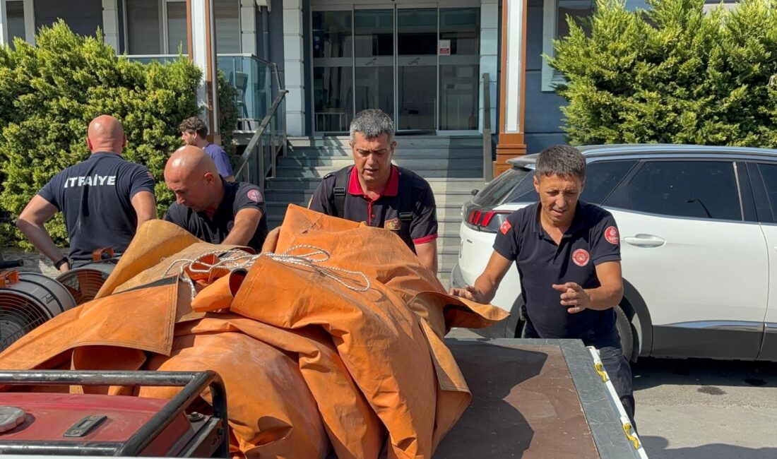 Edirne'de, yedi katlı bir konaklama tesisinin üst katına çıkarak hayatına