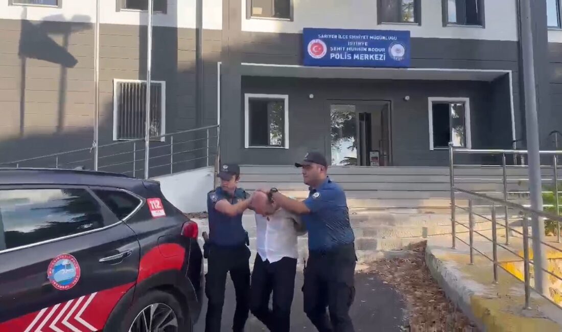 İstanbul Sarıyer'de polis ekiplerince gerçekleştirilen rutin bir asayiş uygulaması sırasında,