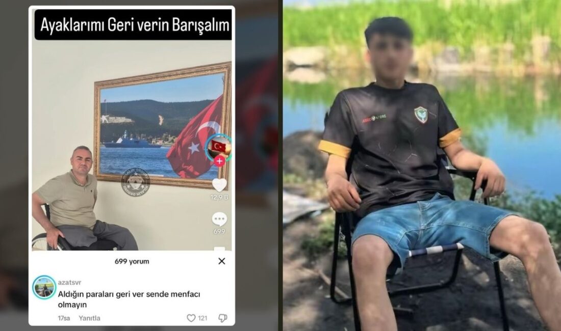 “Gazinin paylaşımına hakaret eden kişi tutuklandı!” Sosyal medyada, bir gazinin “Ayaklarımı geri verin, barışalım.” paylaşımına “Aldığın