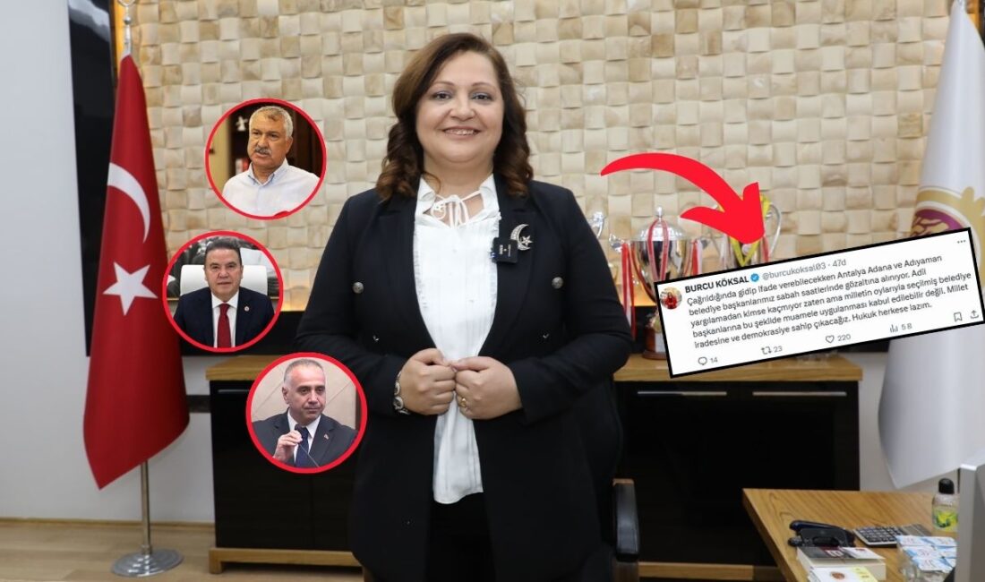 Afyonkarahisar Belediye Başkanı Burcu Köksal, Adana, Antalya ve Adıyaman belediye