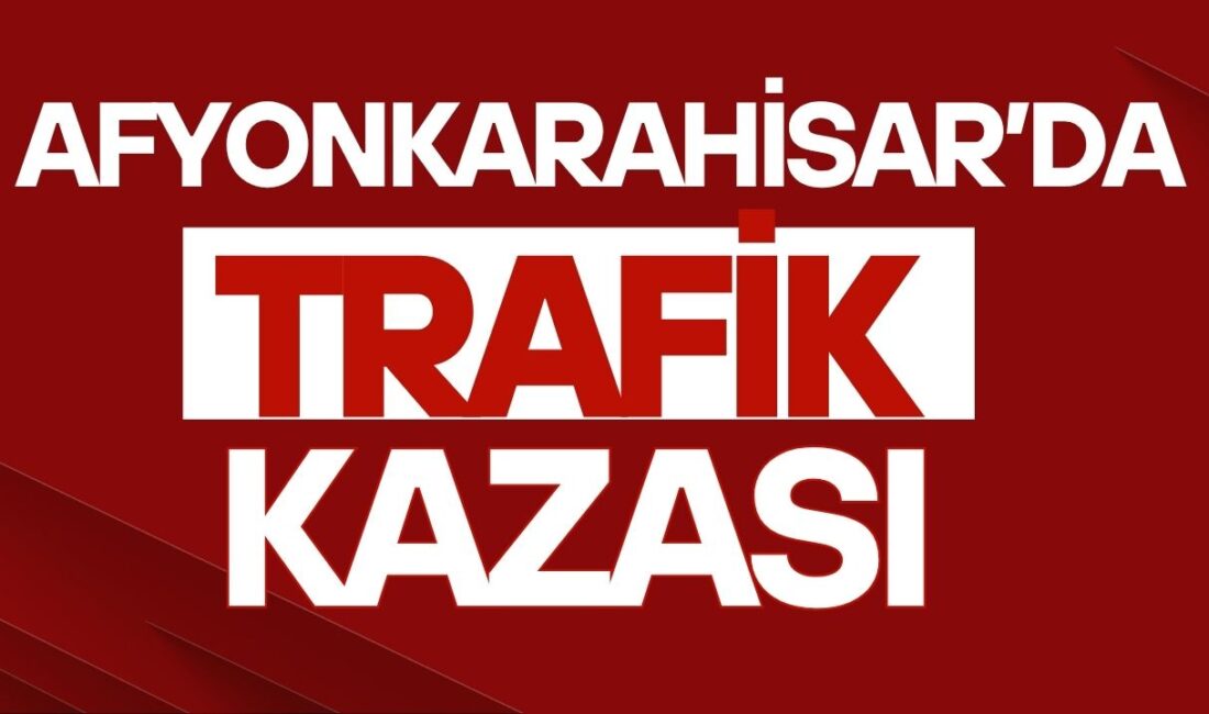 Afyonkarahisar’ın İhsaniye ilçesinde meydana gelen trafik kazasında, kontrolden çıkan otomobilin