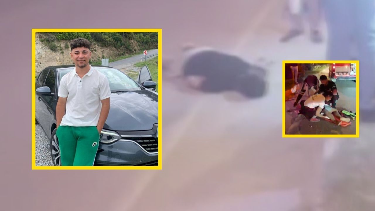 Hatay'da motosiklet yarışı yapan 18 yaşındaki genç, kamyonete çarparak hayatını
