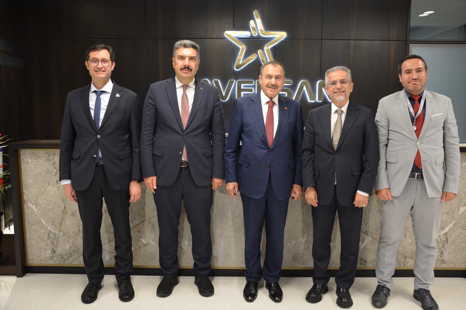 Türkiye’nin öncü teknoloji şirketlerinden HAVELSAN’ı ziyaret eden Prof. Dr. Veysel