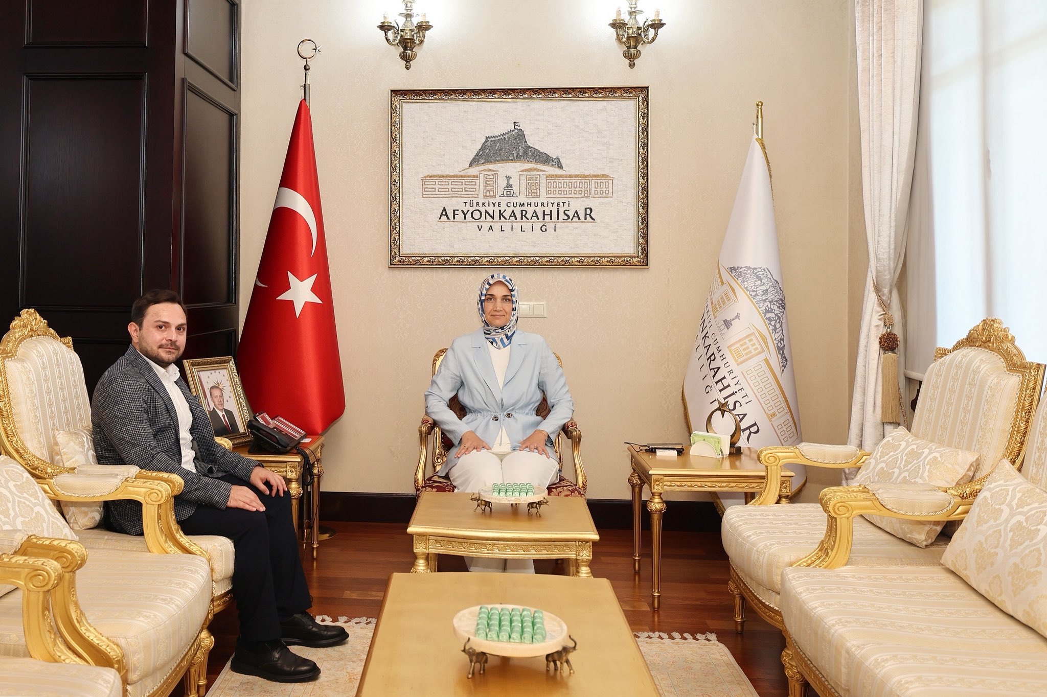 Afyonkarahisar Valisi Doç. Dr. Kübra Güran Yiğitbaşı, kent gündemine yönelik