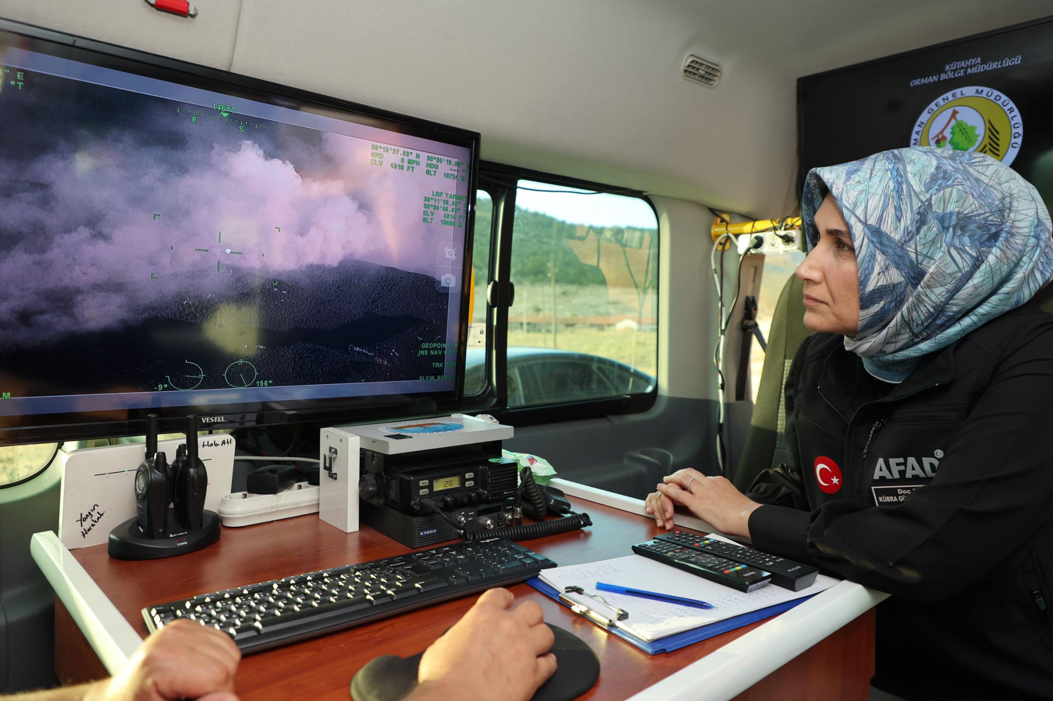 Afyonkarahisar Valisi Doç. Dr. Kübra Güran Yiğitbaşı, Eskişehir'in Seyitgazi ilçesinde