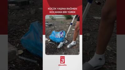 Sosyal medyada açtığı hesabıyla çevre bilinci oluşturmaya çalışan küçük bir