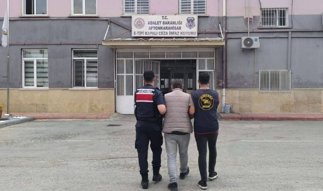 Afyonkarahisar’da cinayet zanlısı yakalandı! Afyonkarahisar’da kasten öldürme suçundan 16 yıl 3 ay hapis cezasıyla