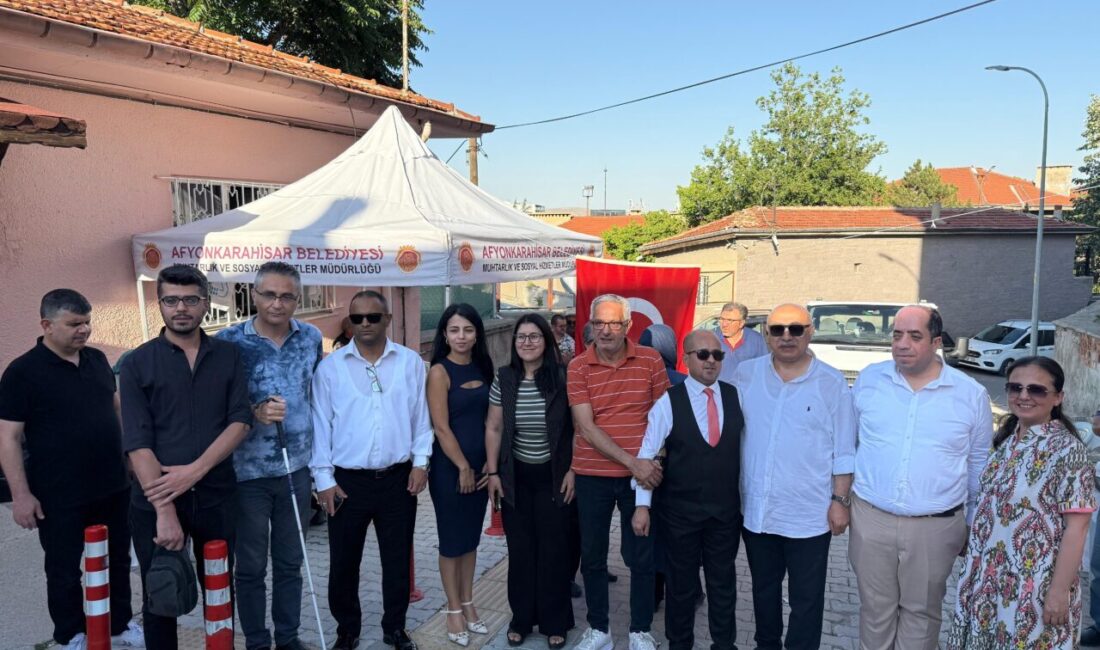 AFYONKARAHİSAR (AA) – Altınokta Körler Derneği Afyonkarahisar Şubesi, muharrem ayı