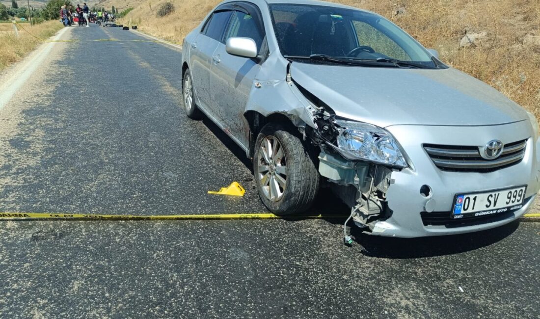 Afyonkarahisar’ın Şuhut ilçesinde otomobille üç tekerlekli motosikletin çarpışması sonucu meydana