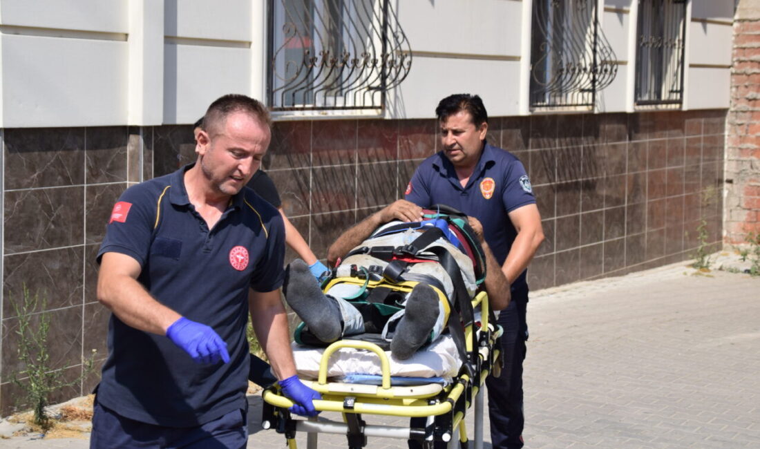Manisa’nın Turgutlu ilçesinde, tamirat sırasında asansörde sıkışan işçi Sezai İnik,