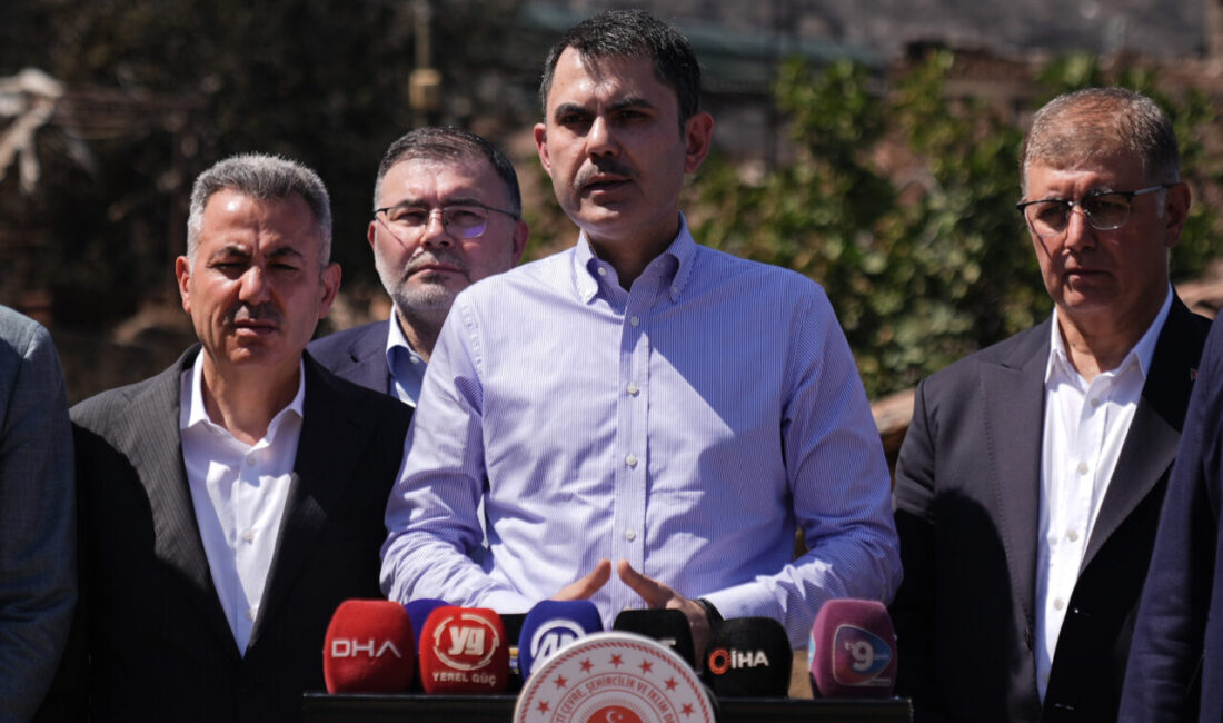 Çevre, Şehircilik ve İklim Değişikliği Bakanı Murat Kurum, "Yaptığımız incelemeler