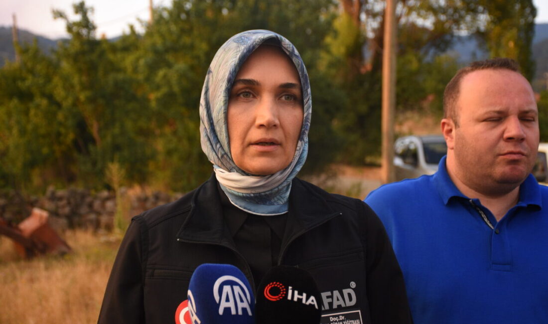 - Afyonkarahisar Valisi Kübra Güran Yiğitbaşı:
- "Yangının köyümüze gelme ihtimaline