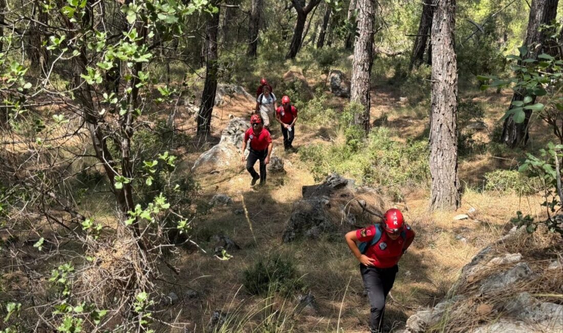 Muğla'nın Fethiye ilçesinde ormanlık alanda kaybolan Rus turist bulundu.