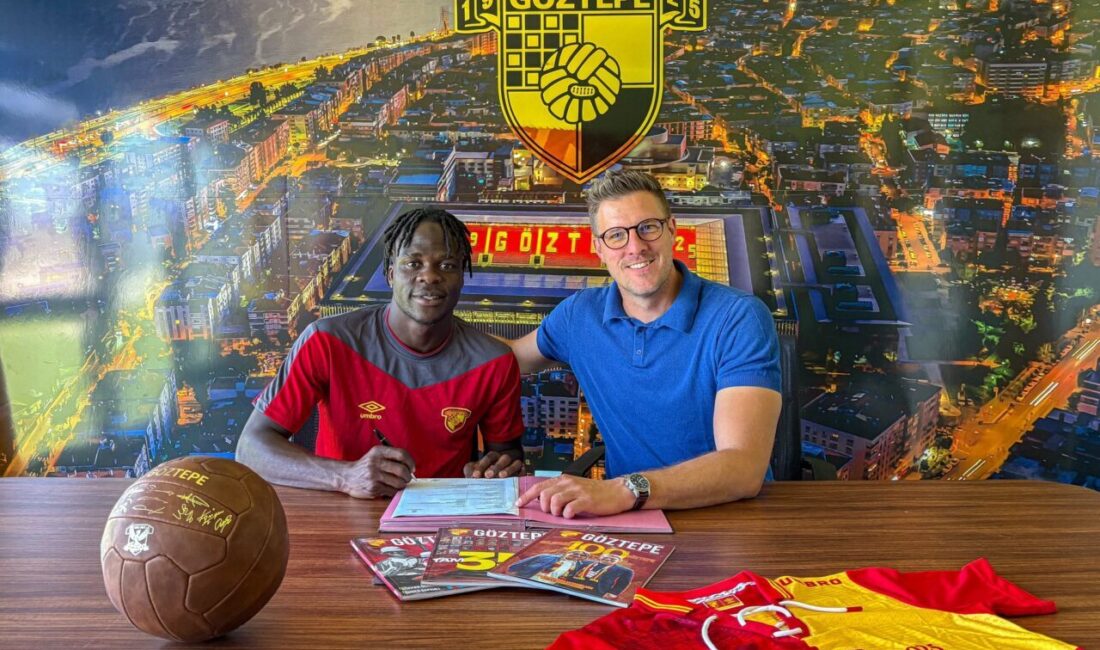 Trendyol Süper Lig ekibi Göztepe, Beninli hücum oyuncusu Junior Olaitan