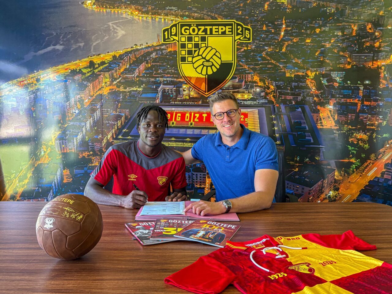 Trendyol Süper Lig ekibi Göztepe, Beninli hücum oyuncusu Junior Olaitan