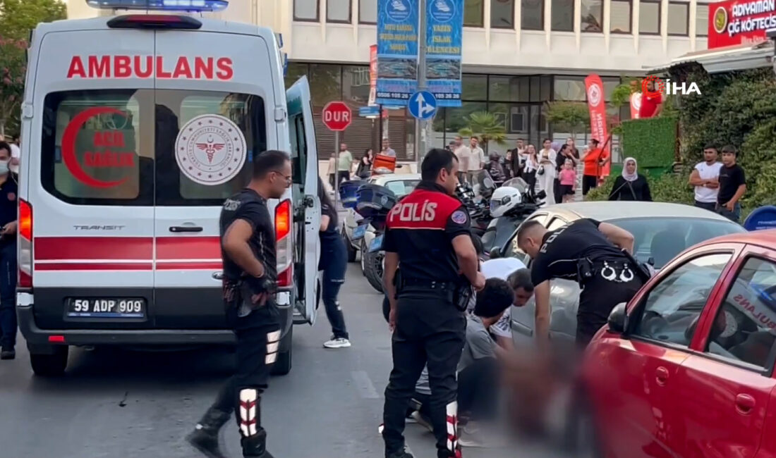 Çorlu'da yaşanan olayda, aralarında daha önceden husumet bulunan iki kişi