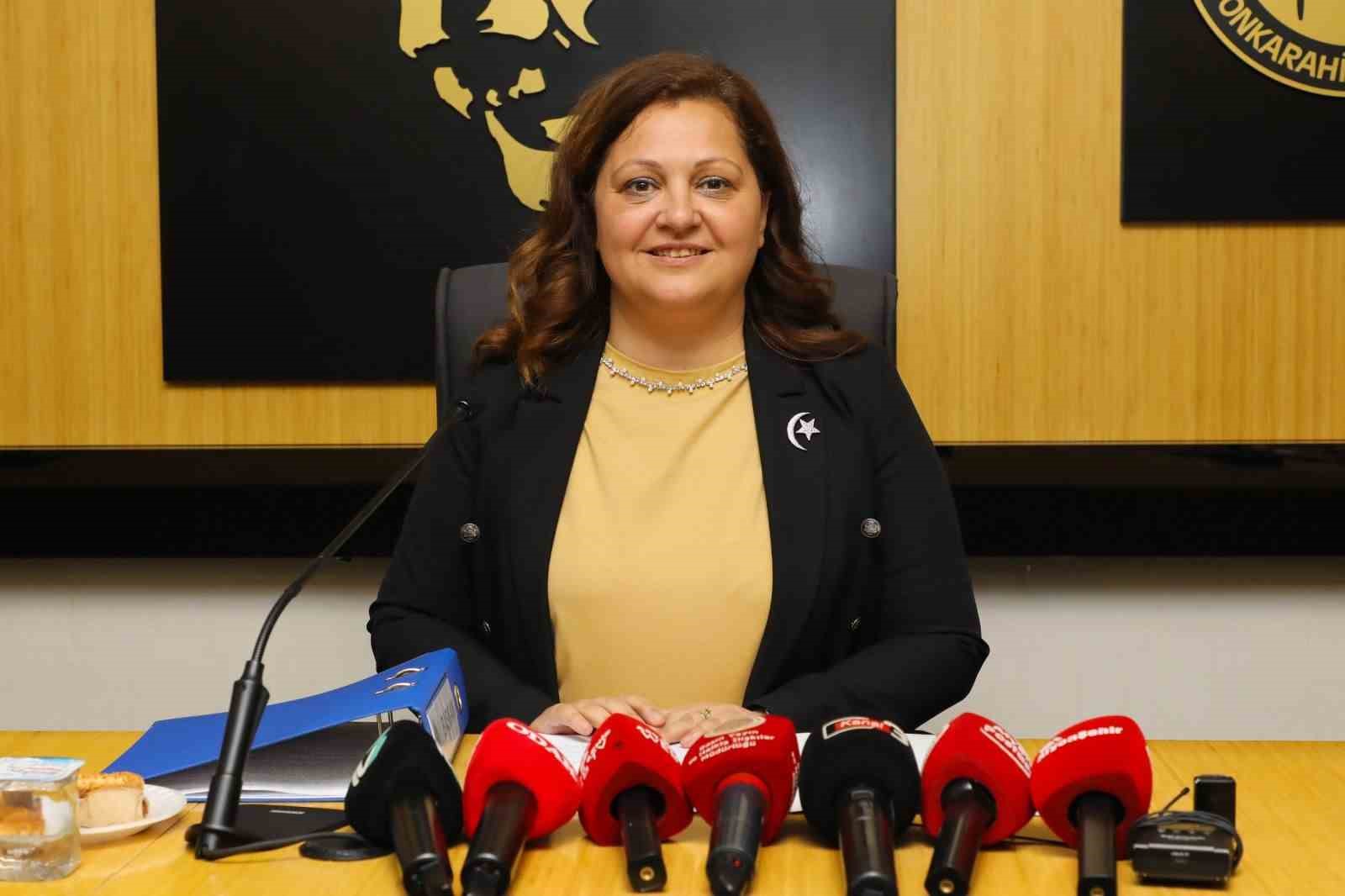Afyonkarahisar Belediye Başkanı Burcu Köksal, 24 Temmuz Basın Bayramı dolayısıyla