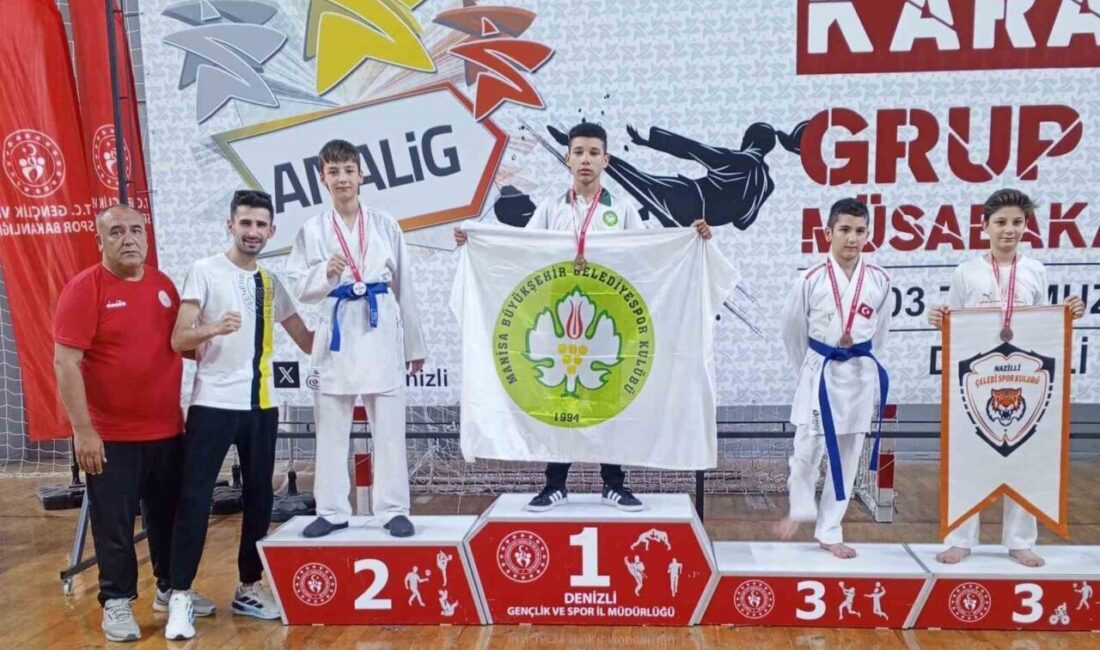 Denizli’de gerçekleştirilen Anadolu Yıldızlar Ligi (ANALİG) Karate Grup Müsabakalarında Afyonkarahisarlı