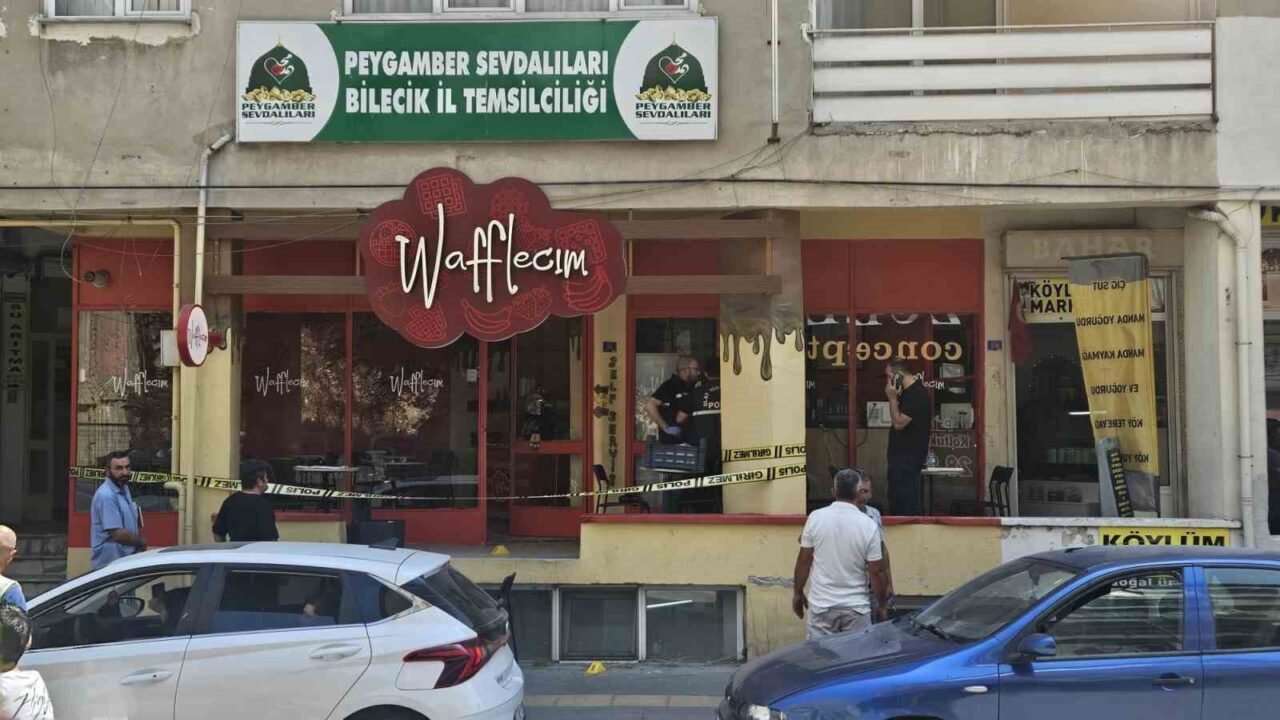 Bilecik’te, B. mağazasında yaşandığı iddia edilen hırsızlık olayının ardından çıkan