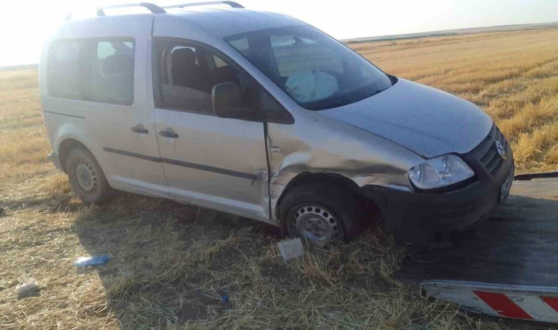 Afyonkarahisar’ın Emirdağ ilçesine bağlı Davulga beldesi yakınlarında meydana gelen trafik