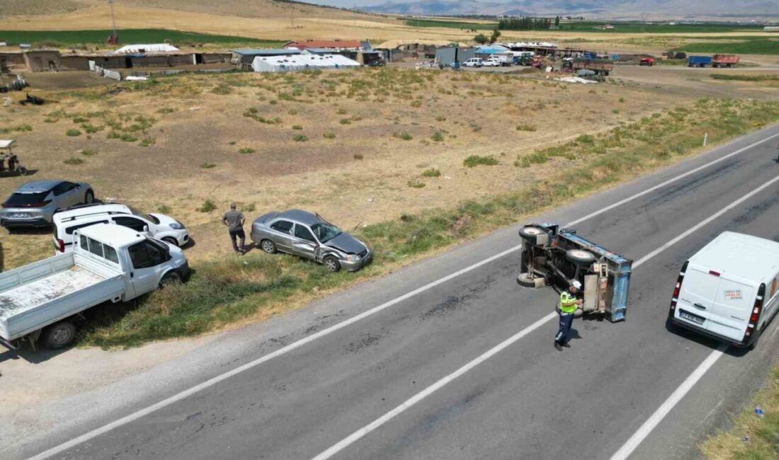 Afyonkarahisar’ın Bolvadin ilçesinde otomobil ile tarım aracının karıştığı kazada bir