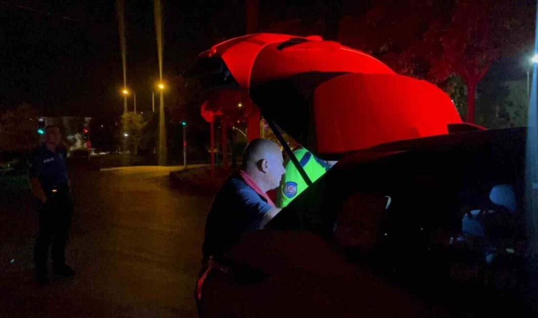 Eskişehir’de ters yönden gelerek caddeye giren plakasız üç tekerlekli kasalı