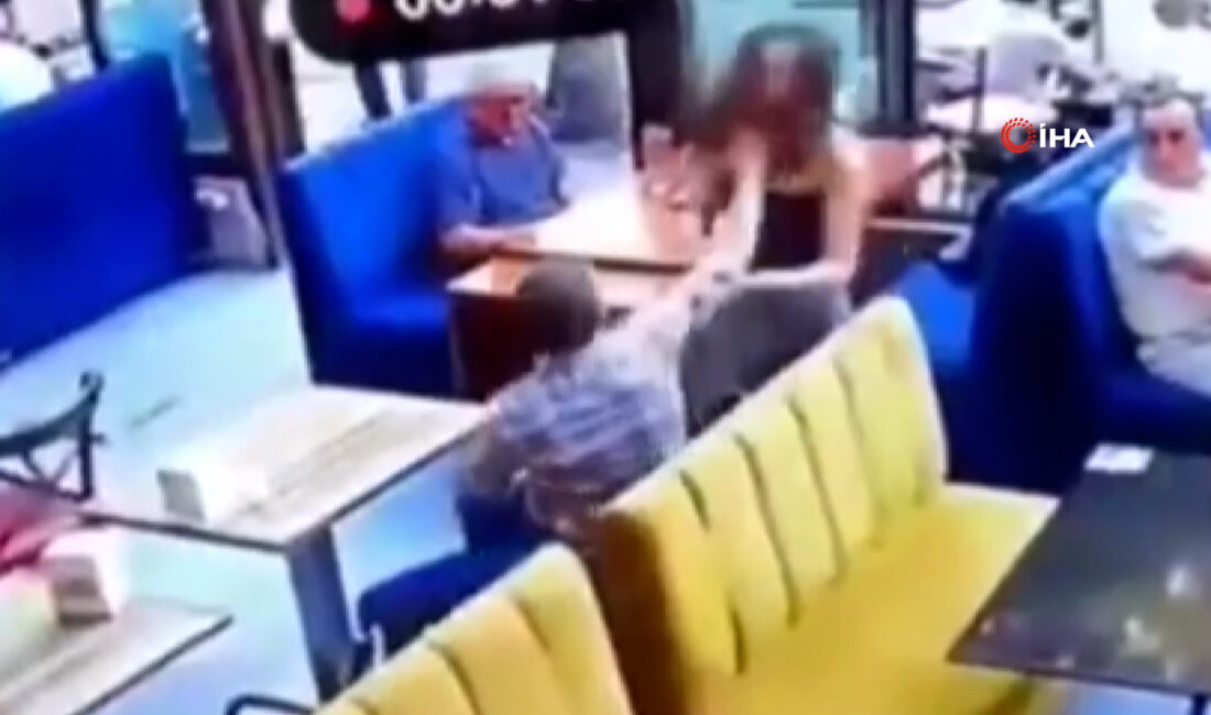 Ankara'da bir işletmede, müşteri ile kadın çalışan arasında başlayan sözlü