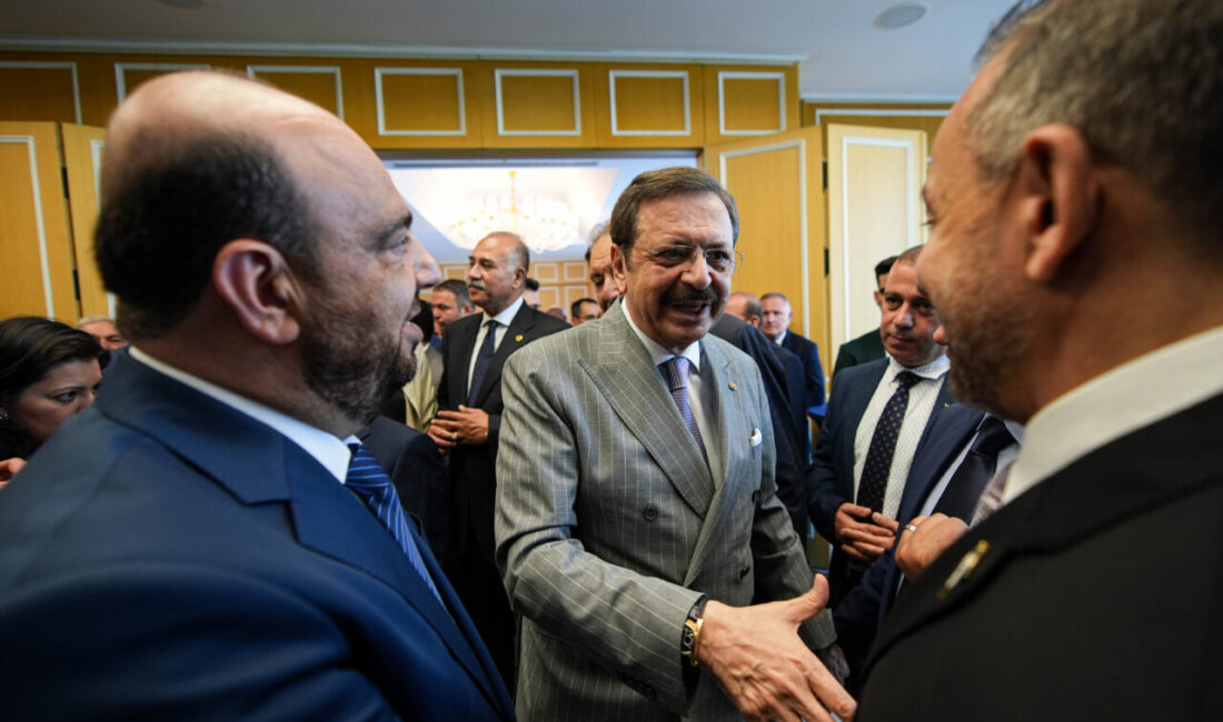 Türkiye Odalar ve Borsalar Birliği (TOBB) Başkanı Rifat Hisarcıklıoğlu, Suriye'deki