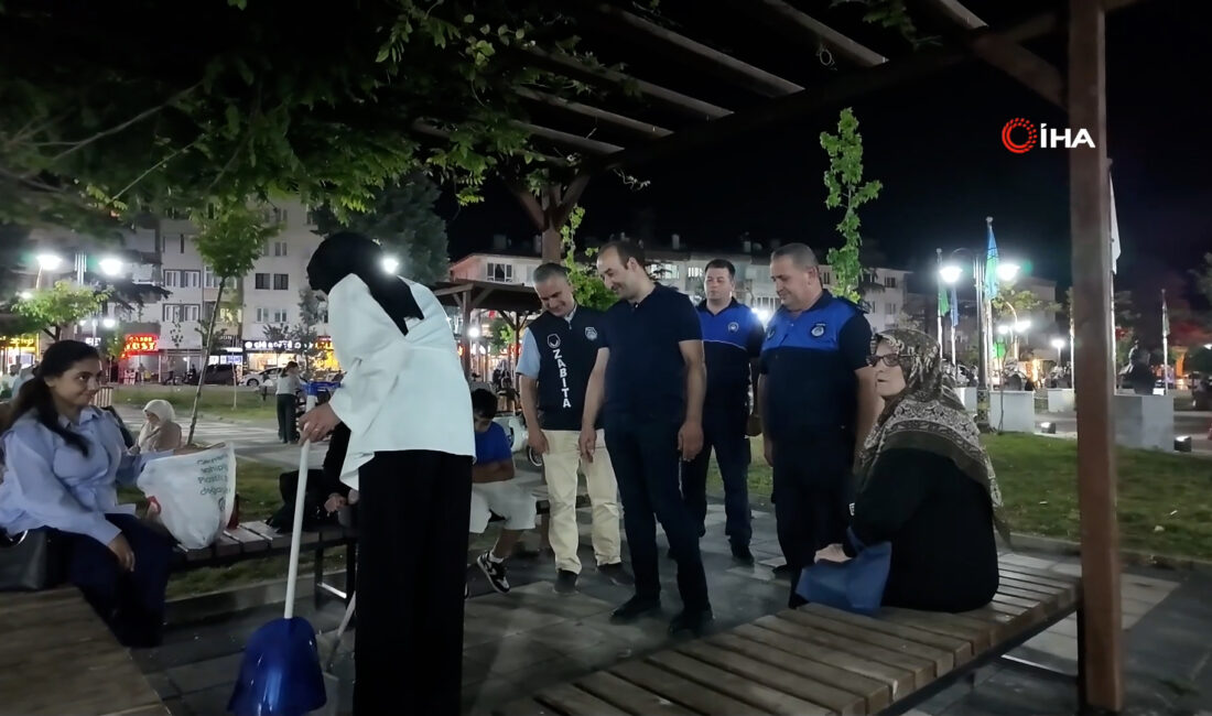 Bursa'nın Yenişehir ilçesinde zabıta ekipleri, çevre kirliliğiyle mücadelede yeni bir