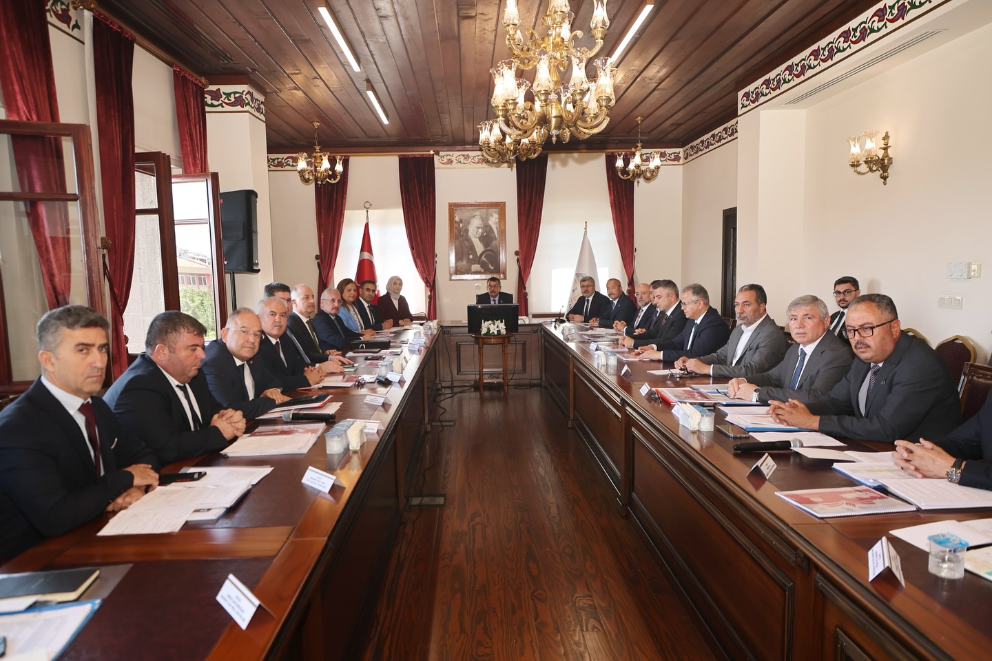 Afyonkarahisar’da eğitim alanındaki mevcut durumun ele alındığı İl Eğitim Değerlendirme